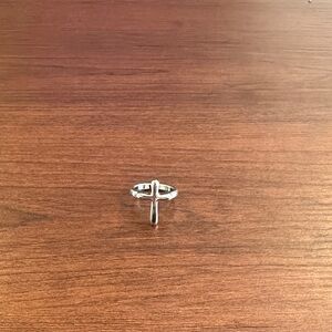 Silver Cross Ring